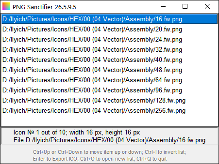 Sanctifier GUI screenshot